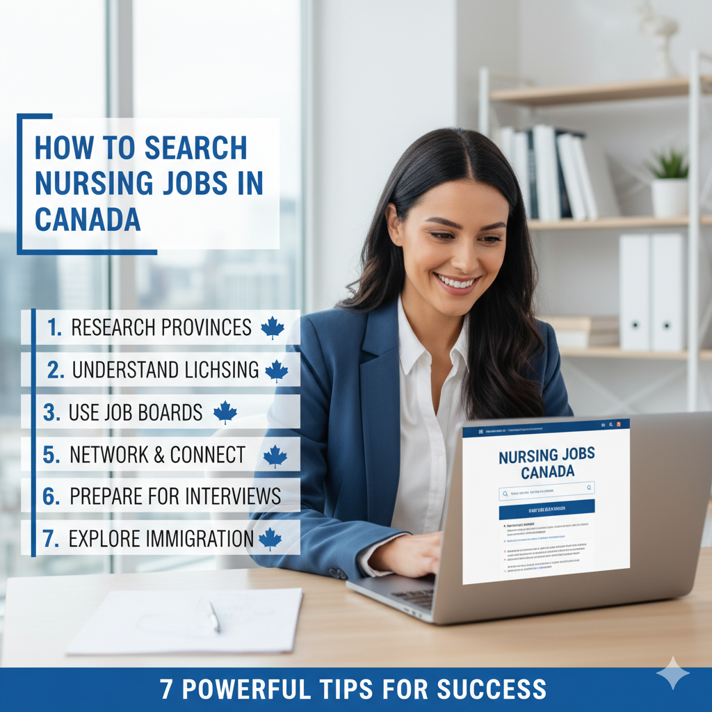 How to Search Nursing Job in Canada: 7 Powerful Tips for Success