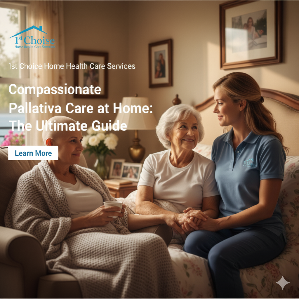 Compassionate Palliative Care at Home by 1st Choice Home Health Care Services The Ultimate Guide